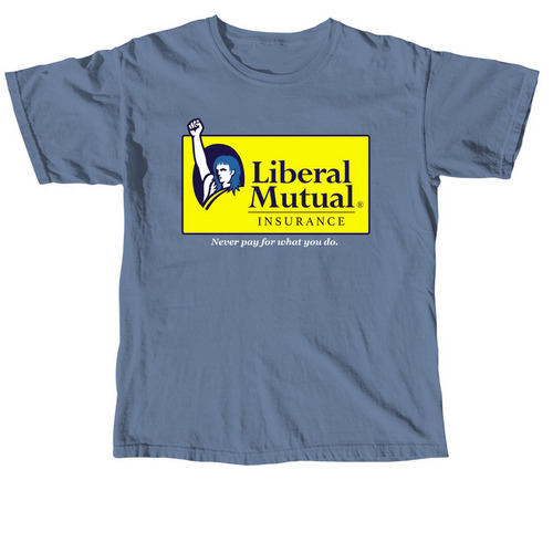 Liberal Mutual Comfort Colors Tee, a Blue Jean Comfort Colors Unisex Tee