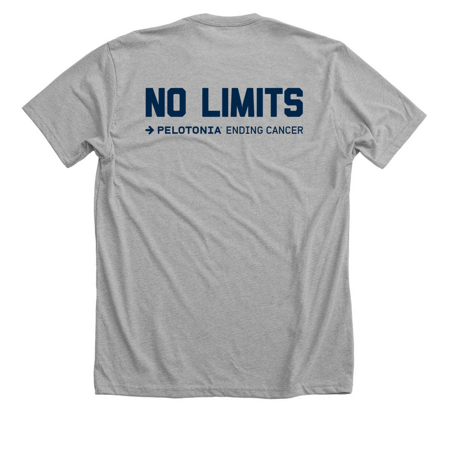 Midnight Gravel, a Athletic Heather Premium Unisex Tee (back-view)