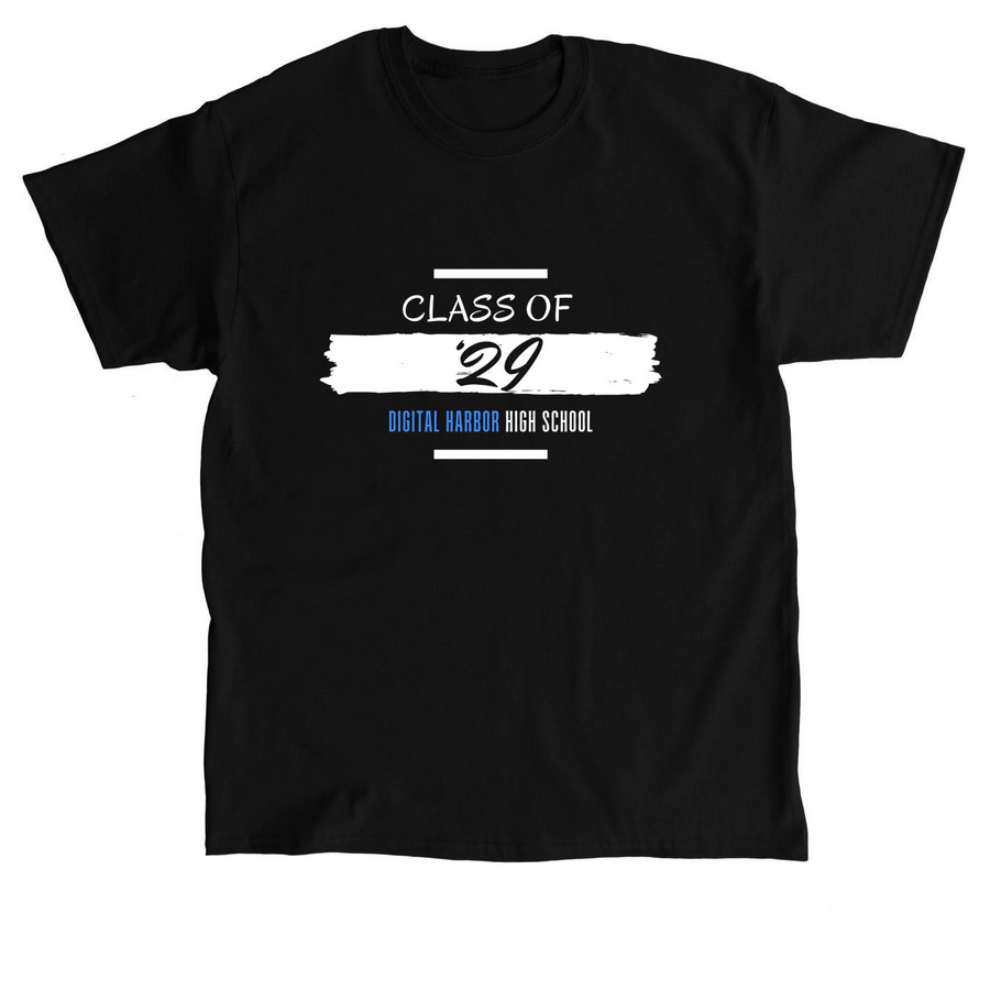 Class of 2029, a Black Classic Unisex Tee