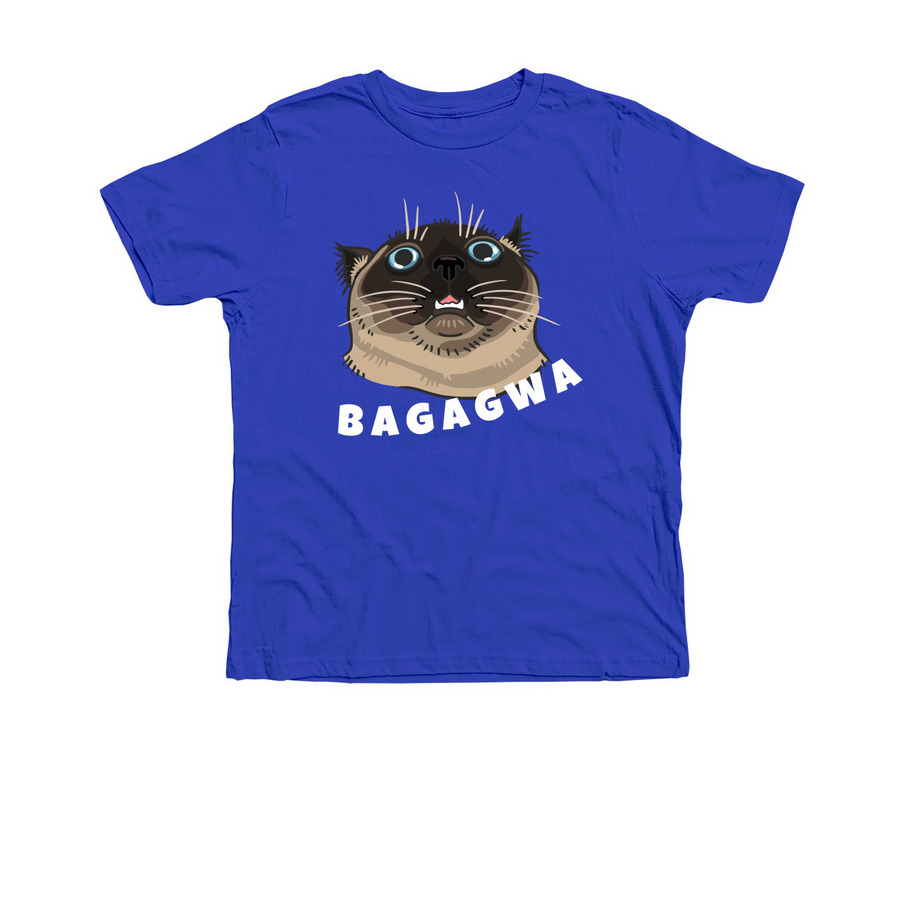 kidz bagagwa, a Heather True Royal Premium Youth Tee