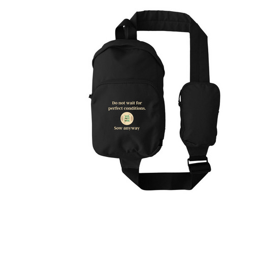 Sow Anyway Slingbag, a Black Grove Sling Bag