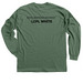 RBR JL'S LCPL WHITE, a Military Green Classic Long Sleeve Tee (back-view)