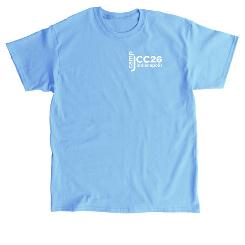 2026 CampJCC T-Shirt, a Carolina Blue Classic Unisex Tee