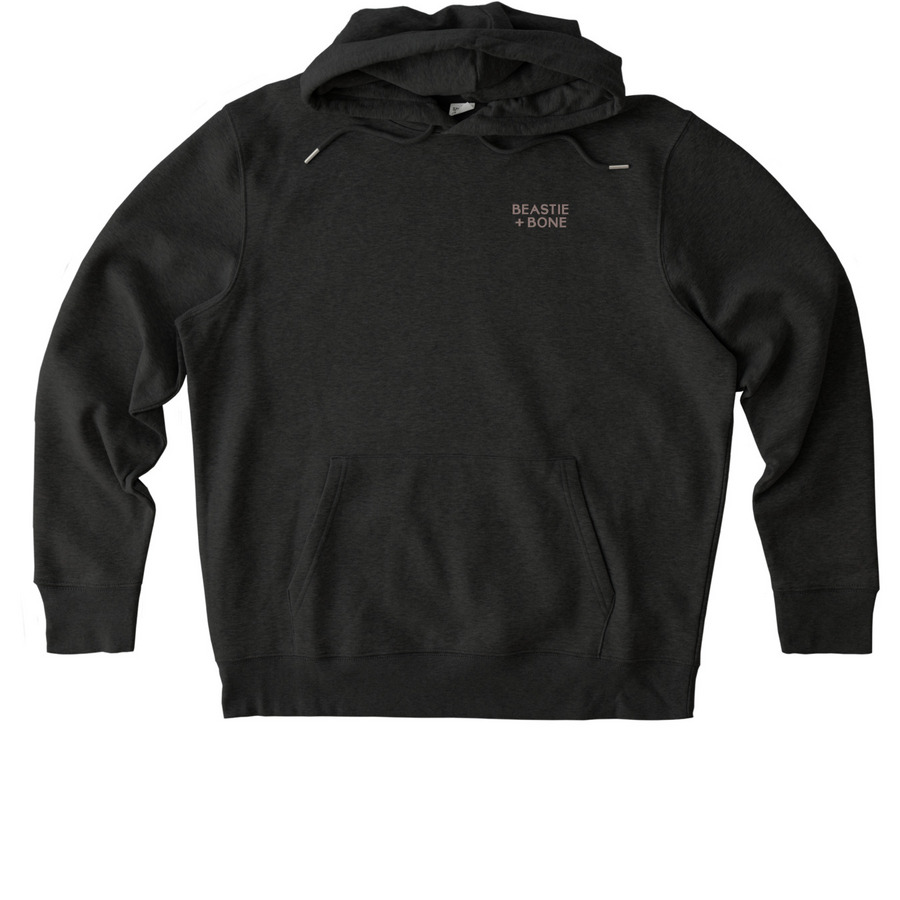 From The Other Side of Time (Back Print), a Dark Heather Grey Stanley/Stella Unisex Cruiser 2.0 Pullover Hoodie