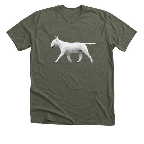 Bantam (Lenard), a Heather Military Green Premium Unisex Tee
