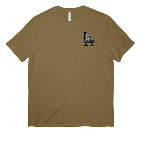LA BN Coyote Brown Shirts, a Coyote Brown All-American Unisex Tee