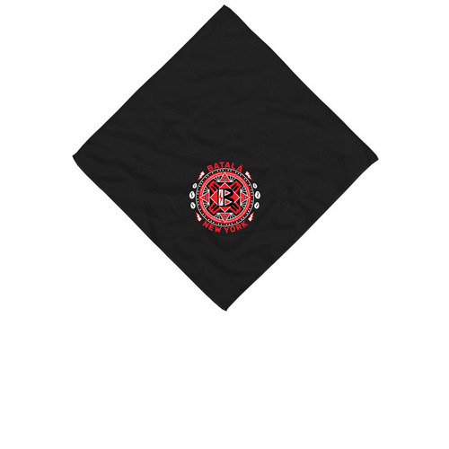 Batal?&nbsp;New York Bandana, a Black Cotton Bandana