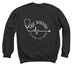 Class of 2026 ~pQRSt~, a Black Crewneck Sweatshirt (back-view)