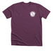 Spay & Neuter (Paw Print), a Heather Maroon Premium Unisex Tee