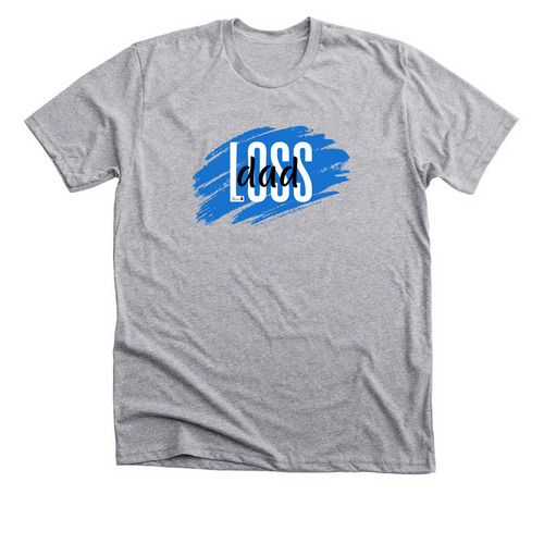 Loss Dad&nbsp;, a Athletic Heather Premium Unisex Tee
