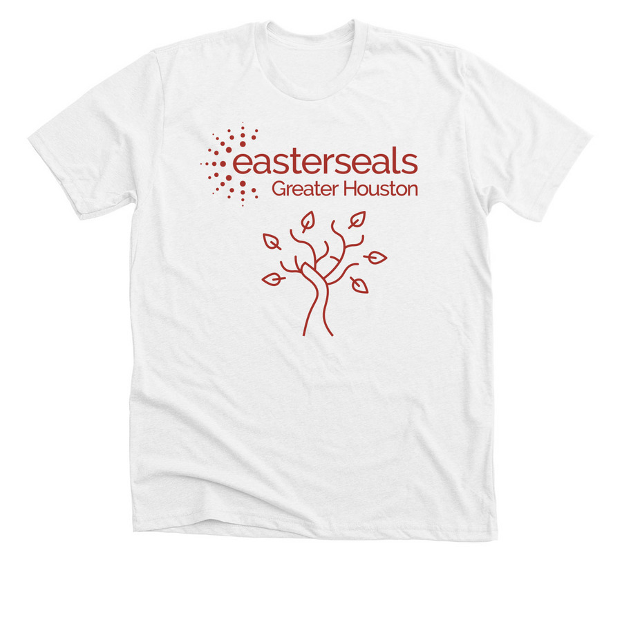Easter Seals United Way, a Solid White Blend Premium Unisex Tee
