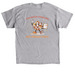 Not Enough Disco, a Sport Grey Classic Unisex Tee (back-view)