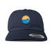 Stop Trawl Bycatch logo, a Navy Printed Classic Baseball Cap