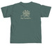Support Oncofertility at Riley, a Blue Spruce Comfort Colors Unisex Tee (back-view)