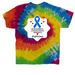 ?The Poppy? - Fight For James Shirt ?, a Moondance Classic Tie Dye Tee (back-view)