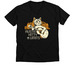 Austin Kitty Limits, a Solid Black Blend Premium V-Neck Tee