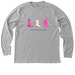 Boots Against Breast Cancer, a Athletic Heather Premium Long Sleeve Tee