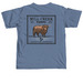 Mill Creek Farms Favorites, a Blue Jean Comfort Colors Unisex Tee (back-view)