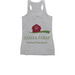 SASHA Farm logo tank tops, a Athletic Heather Women's Racerback