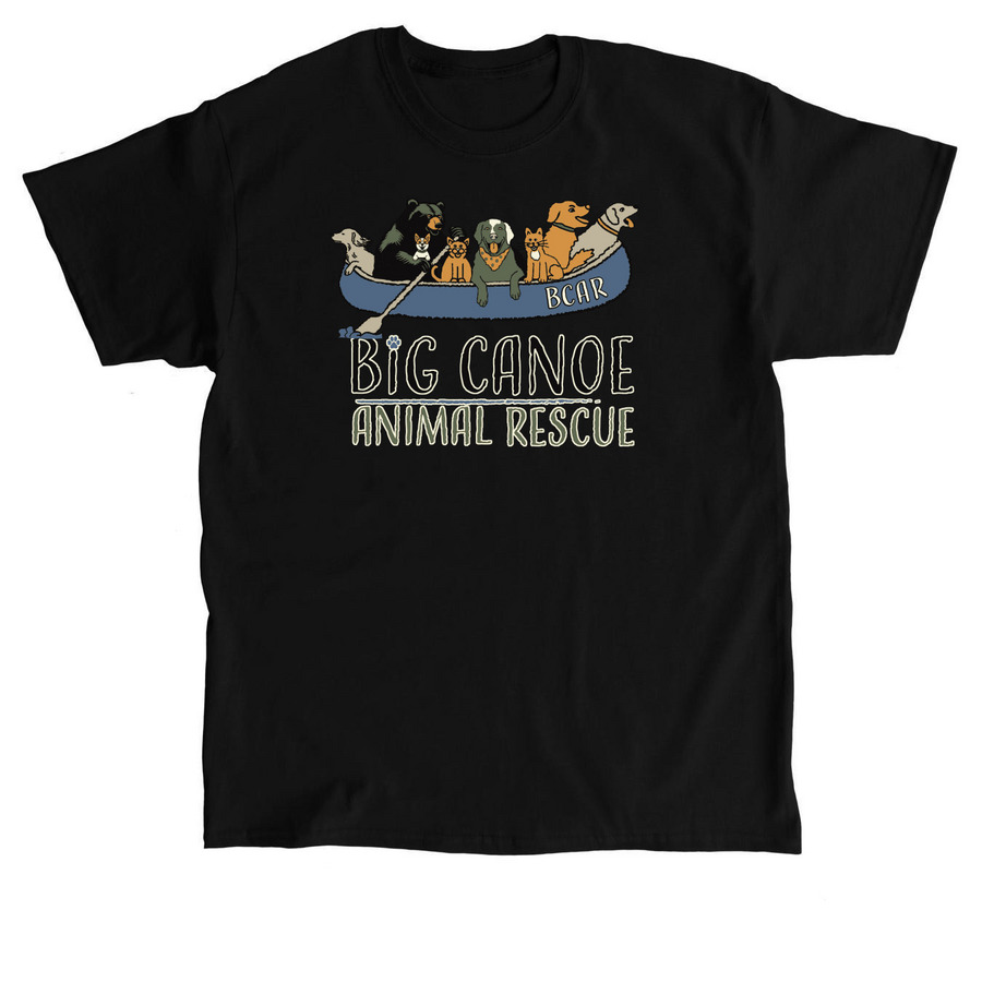 Big Canoe Animal Rescue: Tees and Sweatshirts, a Black Classic Unisex Tee