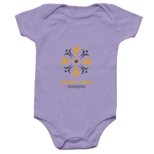 TCS Onesie, a Lavender Infant Onesie