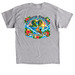 The heart knows the way, a Sport Grey Classic Unisex Tee (back-view)