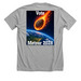 METEOR 2028, a Athletic Heather Premium Unisex Tee (back-view)