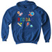 Sticker Fun, a Royal Softstyle Youth Pullover Hoodie