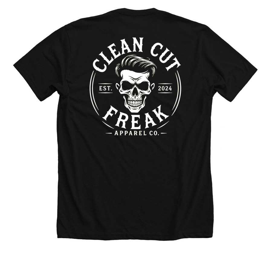 OG Logo 2.0, a Solid Black Blend Premium Unisex Tee (back-view)
