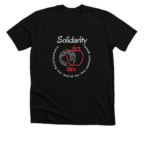 25 OEA OrgCon, a Solid Black Blend Premium Unisex Tee