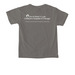 CMHAW: Be Kind to Your Mind, a Grey Comfort Colors Youth Tee (back-view)