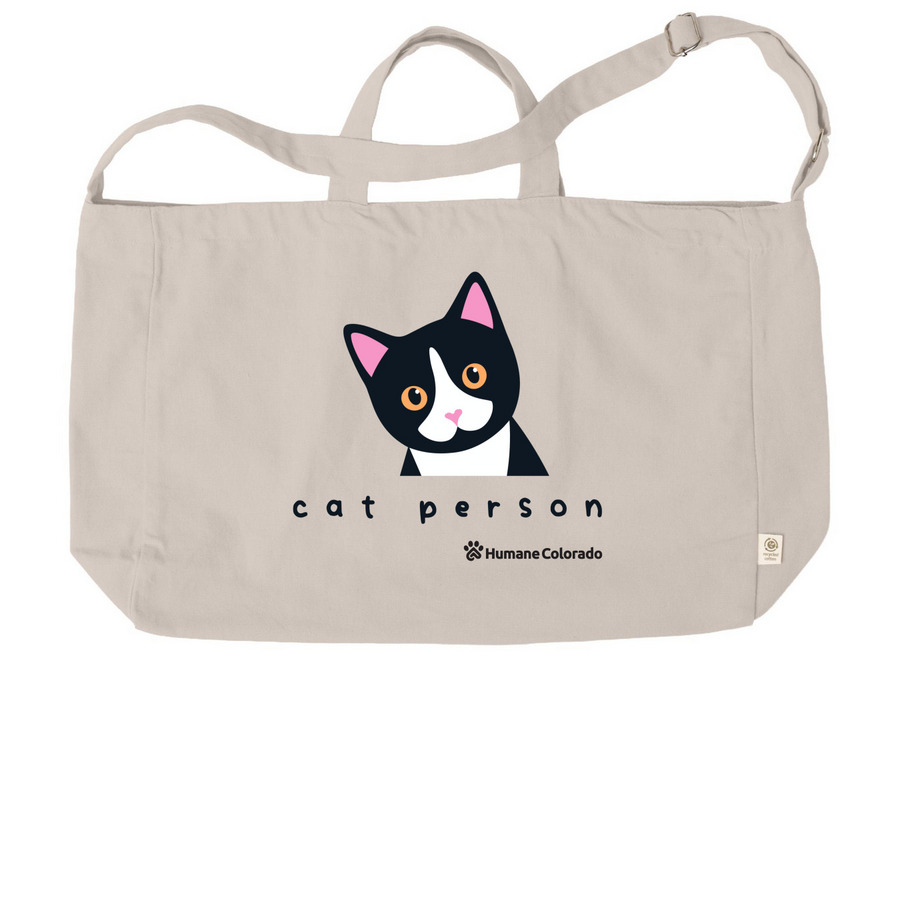 cat person, a Pumice Reclaimist G2G Tote Bag