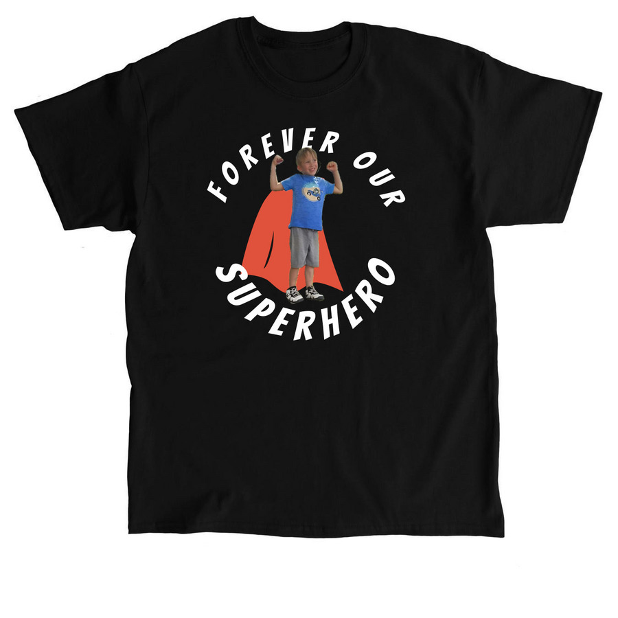 Nolon Haag our Superhero, a Black Classic Unisex Tee