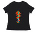 CCWC 2026 - Taiwan, a Black Women's Relaxed V-Neck Tee