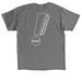 Rally To the Captiol Flag, a Charcoal Classic Unisex Tee (back-view)