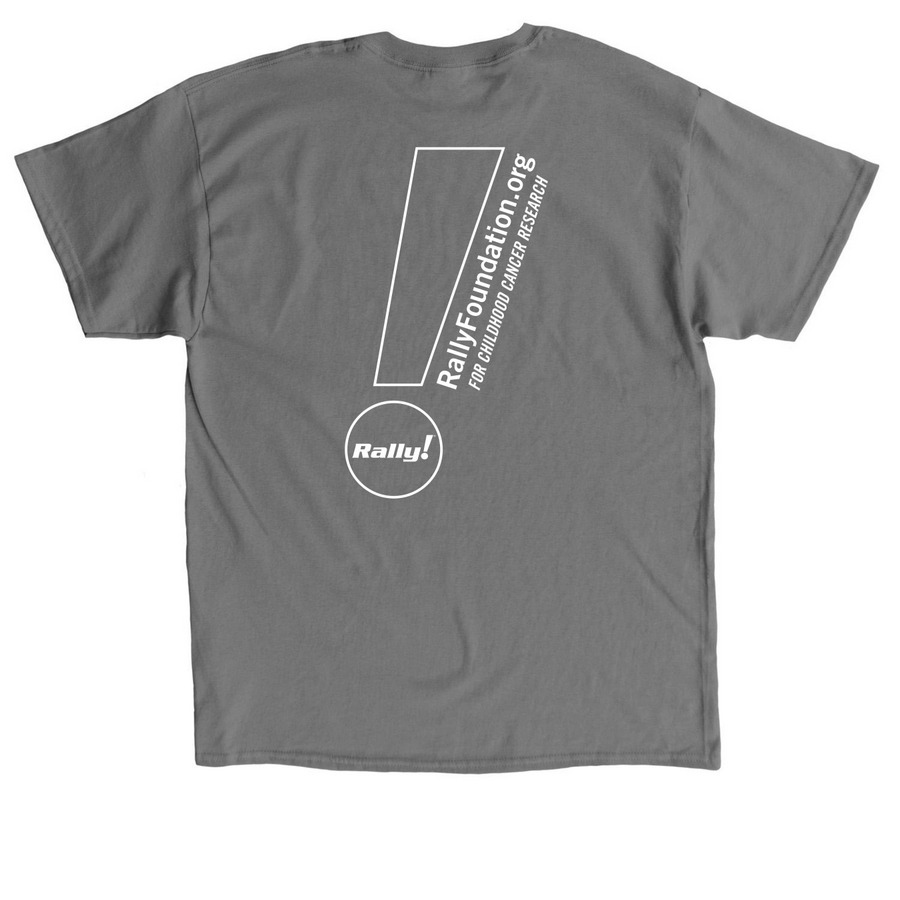 Rally To the Captiol Flag, a Charcoal Classic Unisex Tee (back-view)