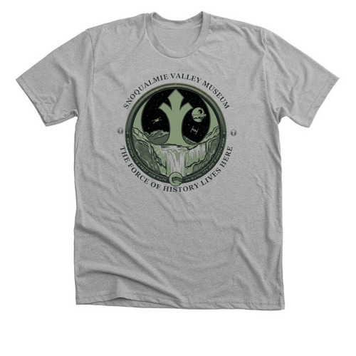 Snoqualmie Valley - Star Wars, a Athletic Heather Premium Unisex Tee