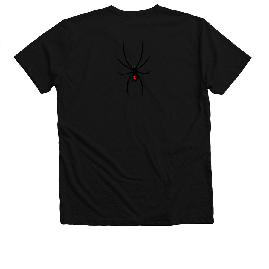 2022 Houston Venom Conference, a Solid Black Blend Premium V-Neck Tee (back-view)
