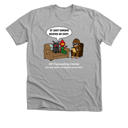 Serving West Virginia, a Athletic Heather Premium Unisex Tee