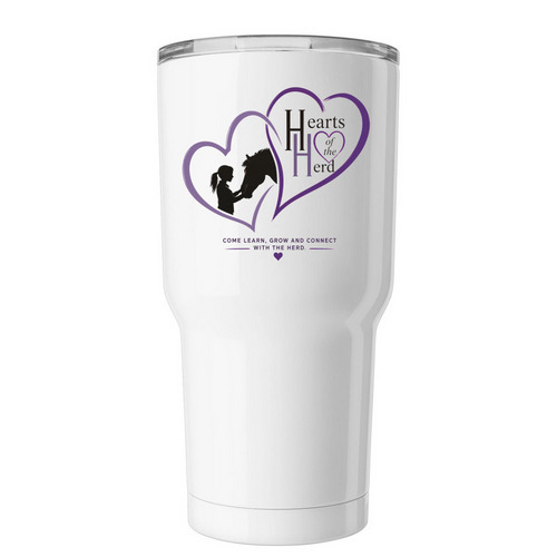 Help Move Our Mission Forward, a White Insulated Tumbler
