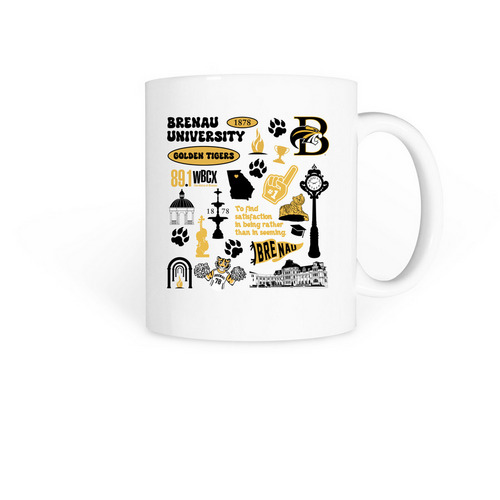 Brenau Community Mug, a White Coffee Mug