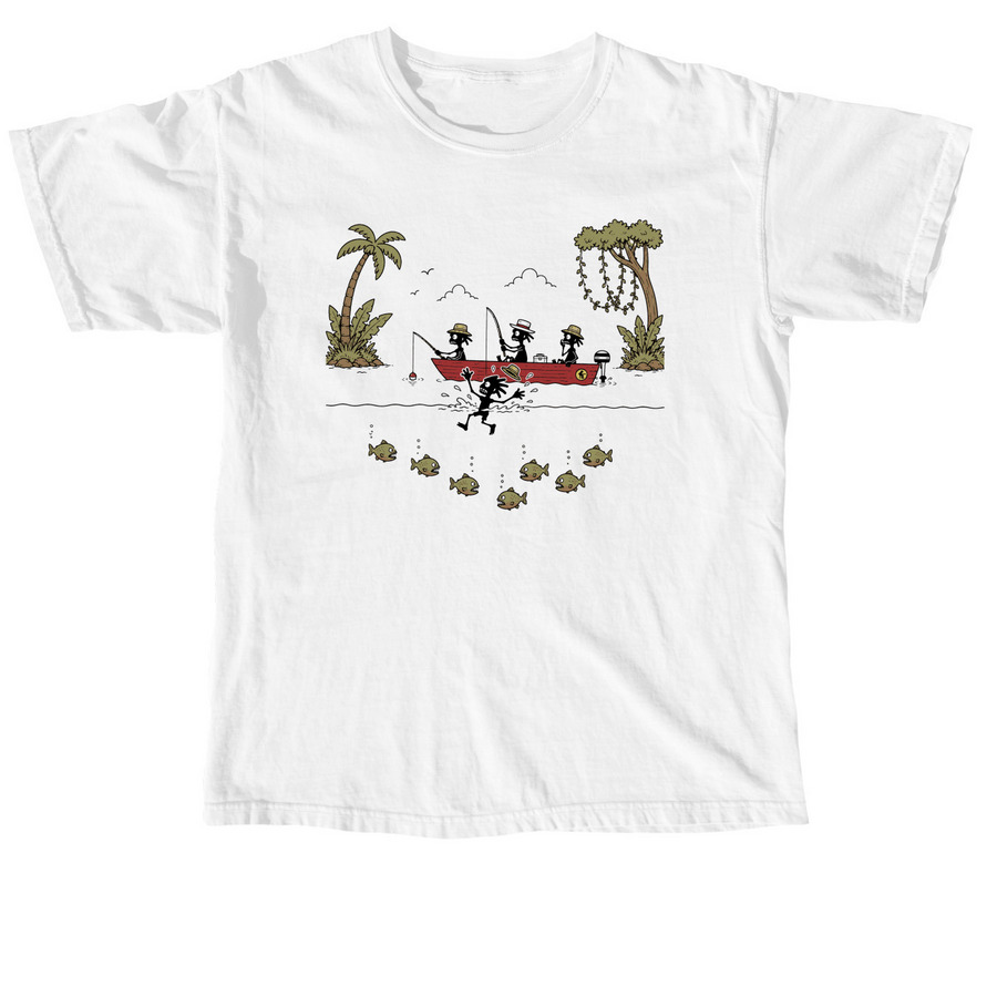 All Time Low, a White Comfort Colors Unisex Tee