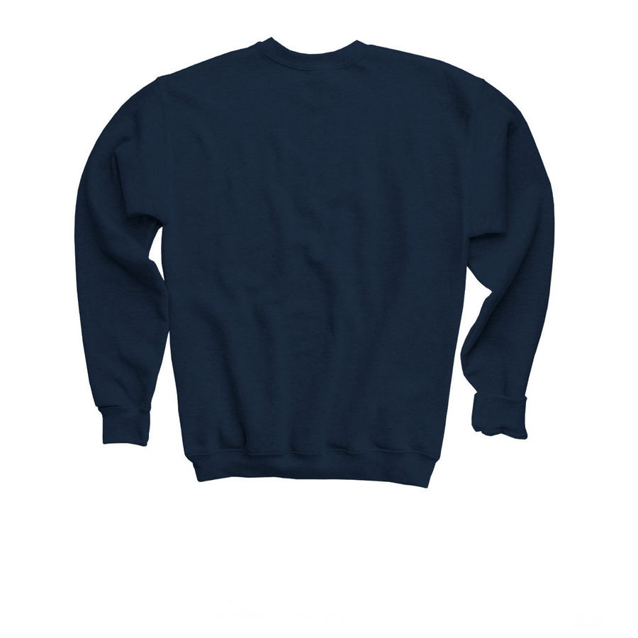 LILA 1978 Crew, a Navy Youth Crewneck Sweatshirt (back-view)