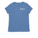 AAC Club Logo, a Azure Blue Allmade Eco Triblend Women?s Tee