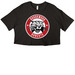 Brookwood Bobcats Spirit Wear 2, a Black Women?s Cropped Cotton Tee