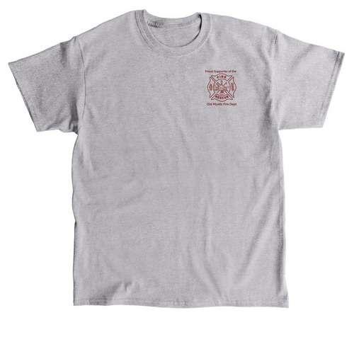 OMFD Supporter Shirt with Seal - Gray, a Sport Grey Classic Unisex Tee