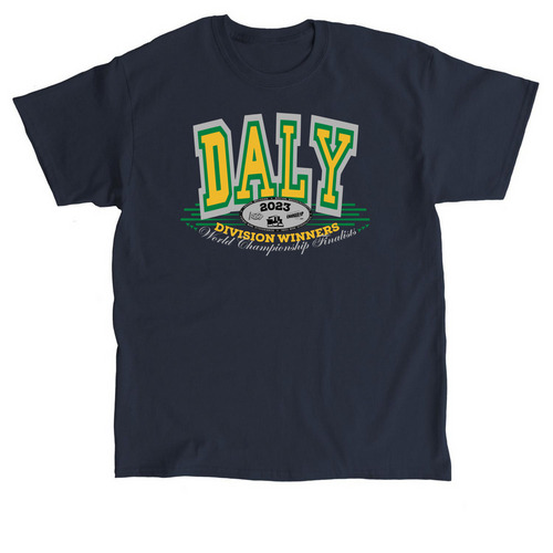 2023 FRC Daly Division Winners (Navy/Green), a Navy Classic Unisex Tee