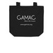 GAMAC logo tote, a Black Organic Cotton Tote Bag