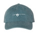 23rd Veteran - Ball Cap, a Teal Printed Pigment Dye Baseball Cap