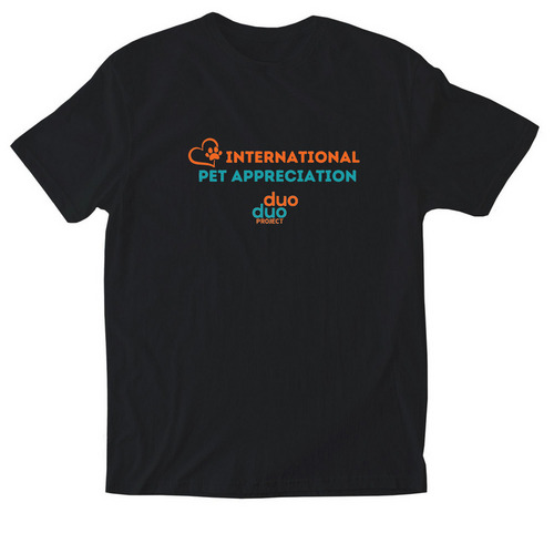 International Pet Appreciation, a Black Softstyle Cotton Tee